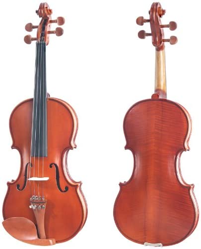 Cecilio CVN-400 Solid Wood Flamed Violin
