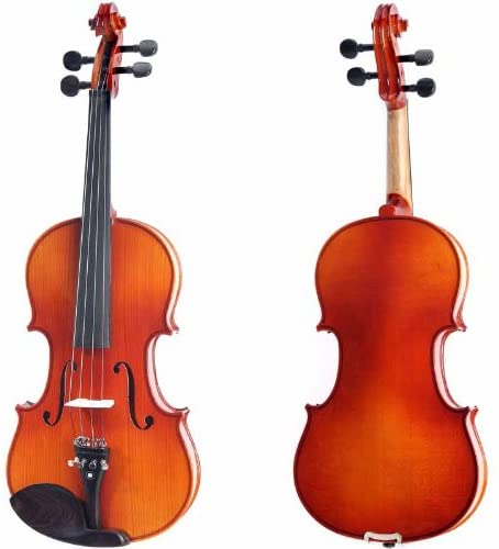 Cecilio 4/4 CVN-300 Ebony Fitted Solid Wood Violin
